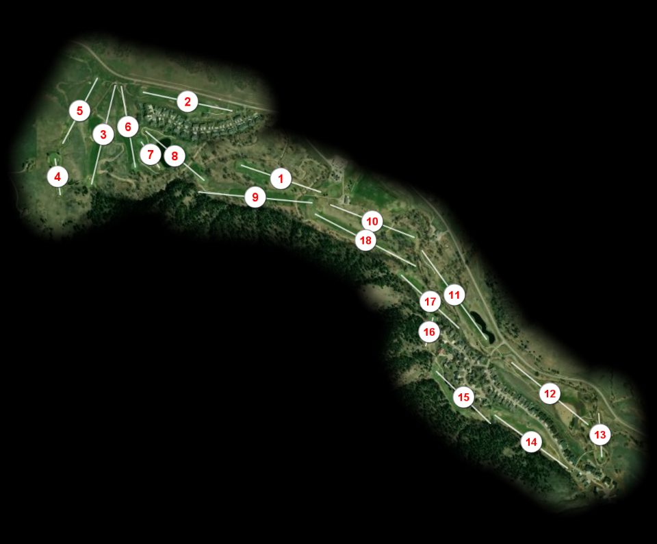 Hart Ranch Golf Club course overview