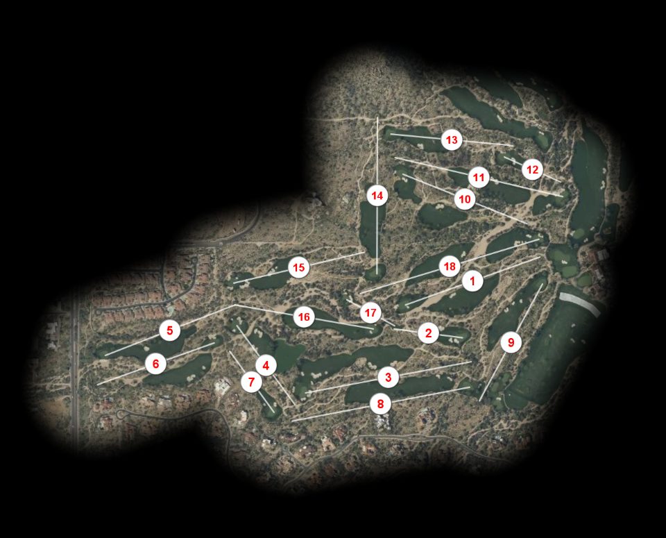 Whisper Rock Golf Club Lower course overview
