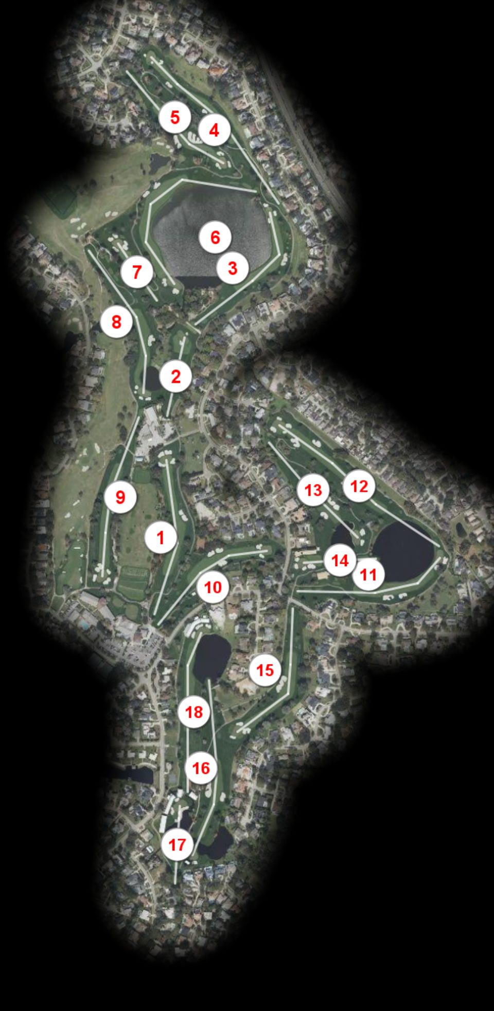 Arnold Palmer's Bay Hill Club & Lodge Champion/Challenger course overview