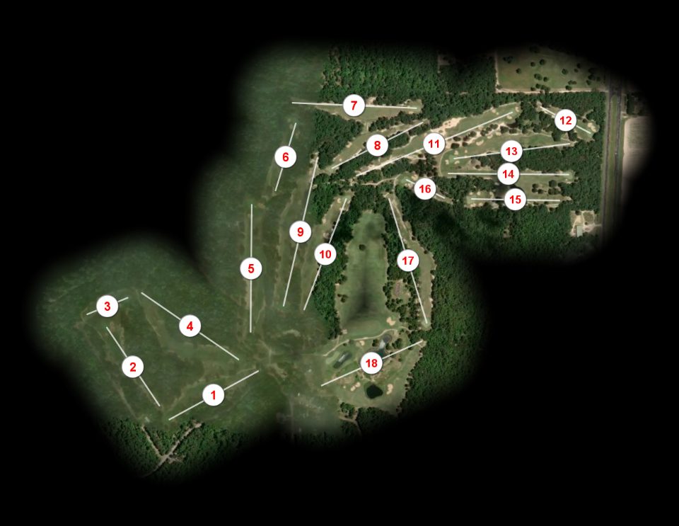 Pine Dunes Resort & Golf Club course overview