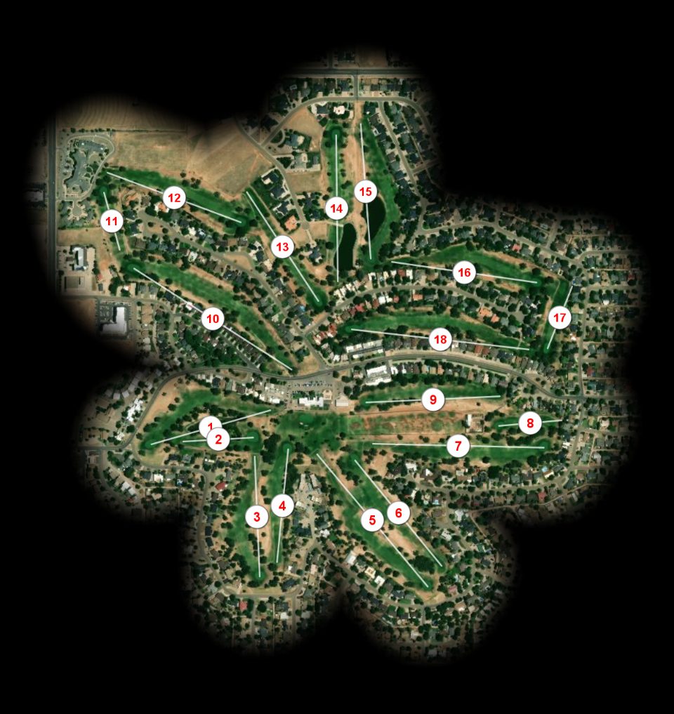 Colonial Park Golf Course Chapperal course overview