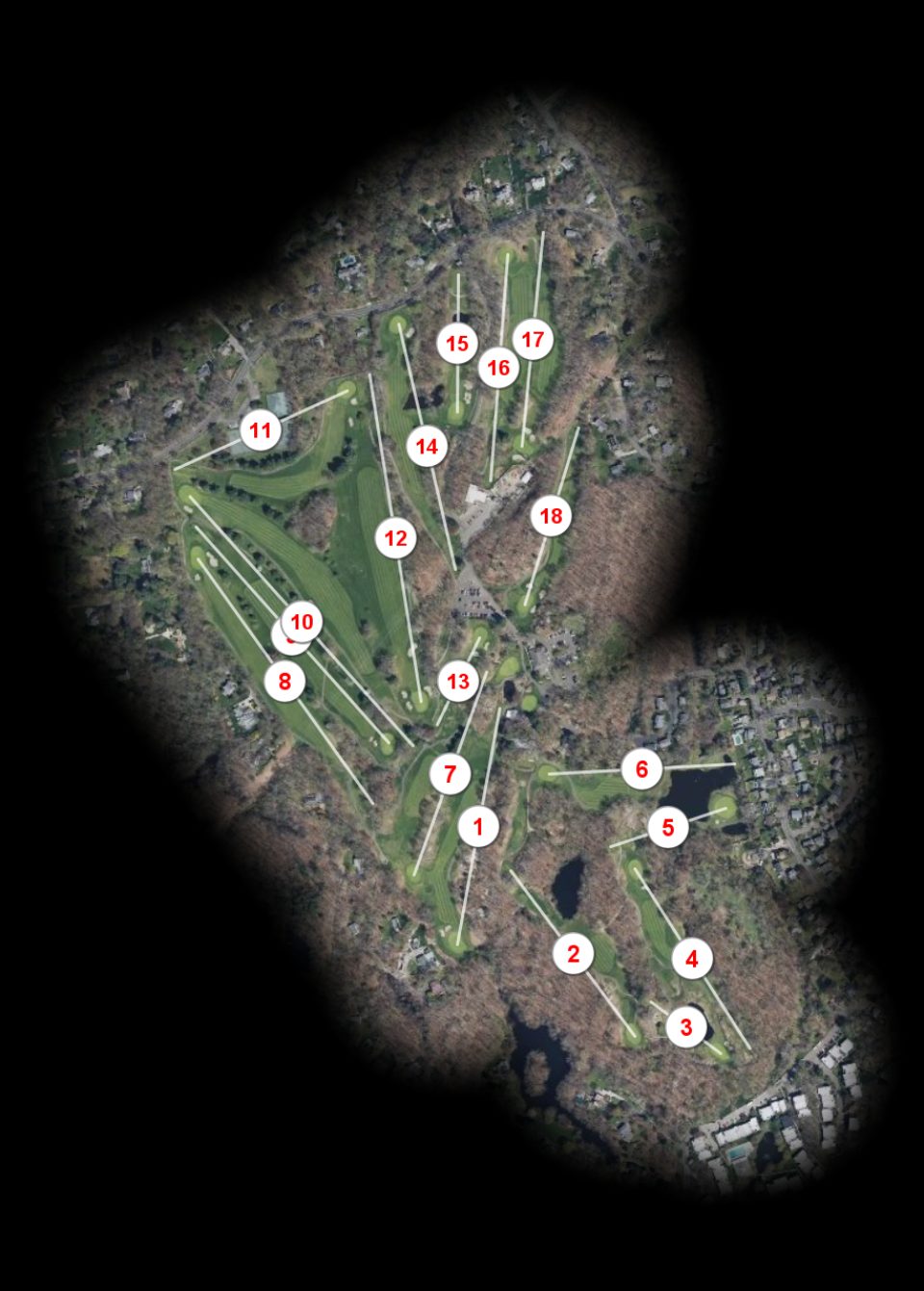 Oak Hills Park Golf Course course overview