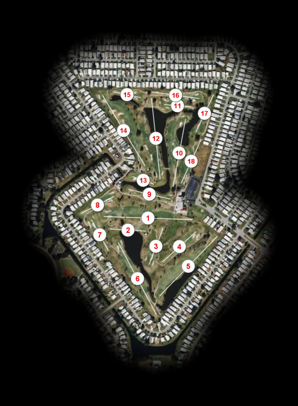 Barefoot Bay Golf & Recreation Park course overview