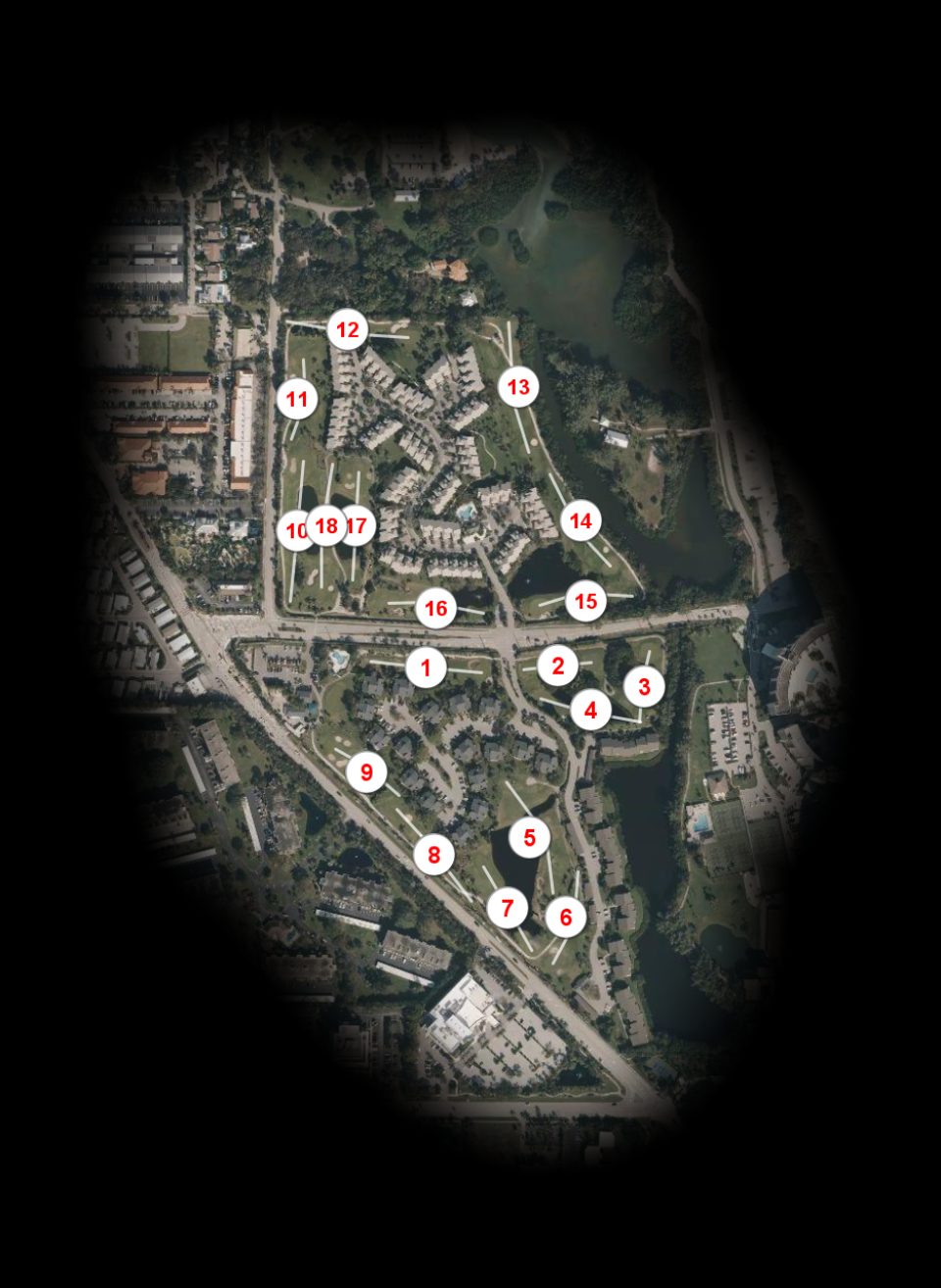 Jupiter Dunes Golf Club Par 3 course overview