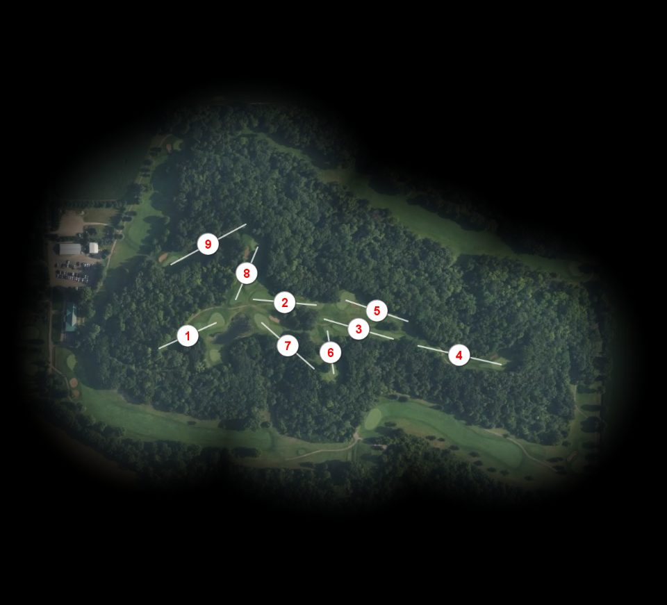 Clifton Highlands Golf Course Par 3 course overview