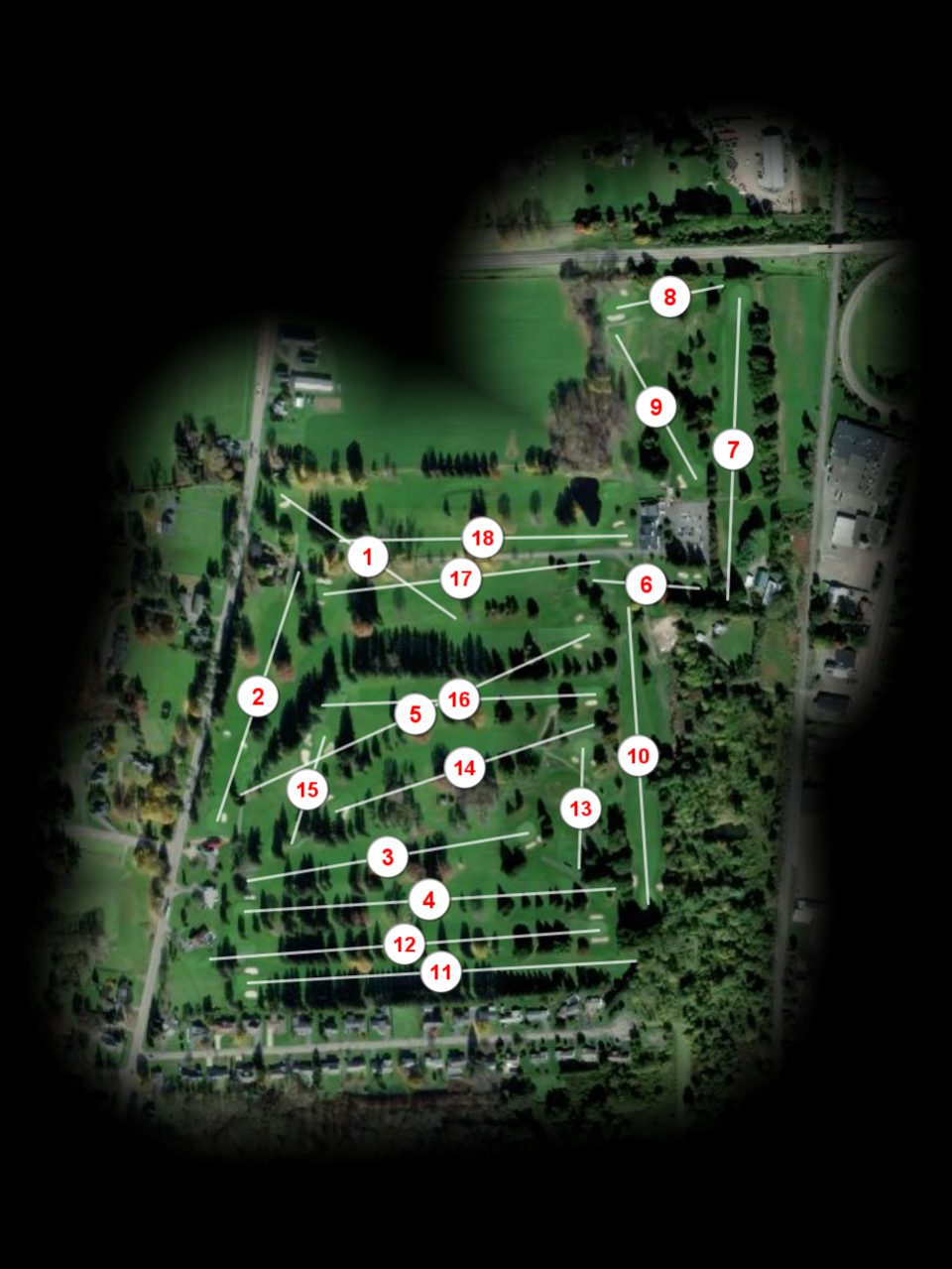 Cortland Country Club course overview