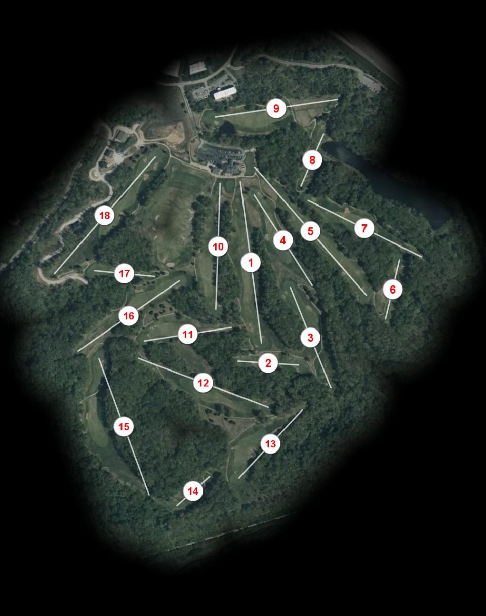Missouri Bluffs Golf Club course overview