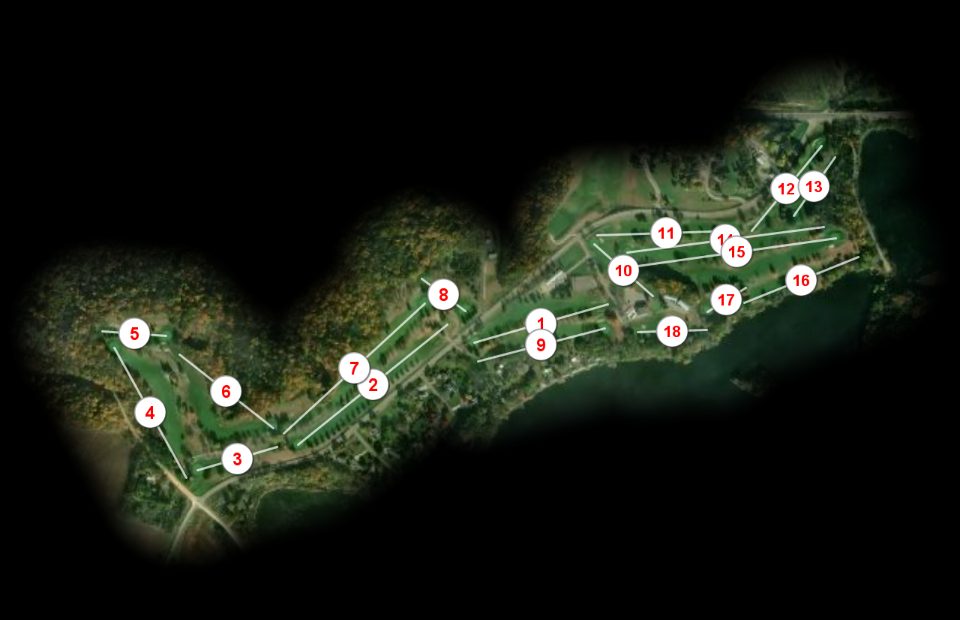 Shoreland Country Club course overview