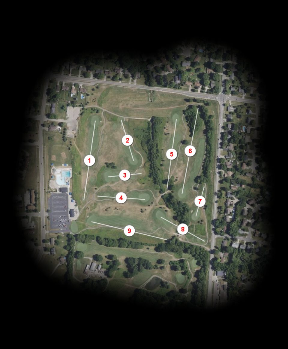 Fairfield Golf Club North course overview