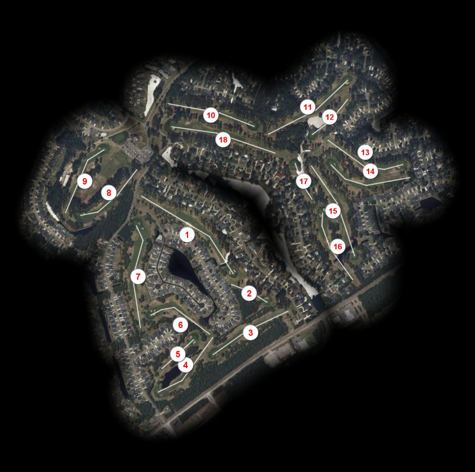 Burning Ridge Golf Club course overview