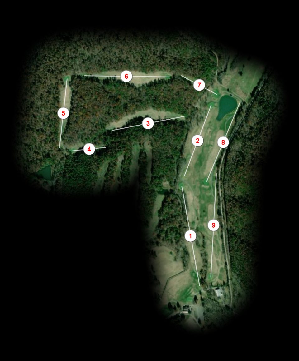 Fourche Valley Golf Club course overview