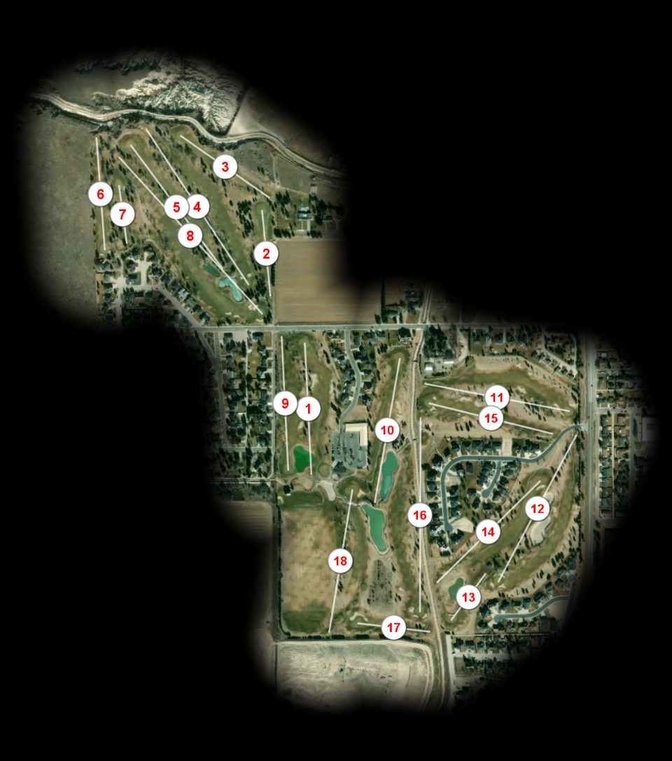 Monument Shadows Golf Course course overview