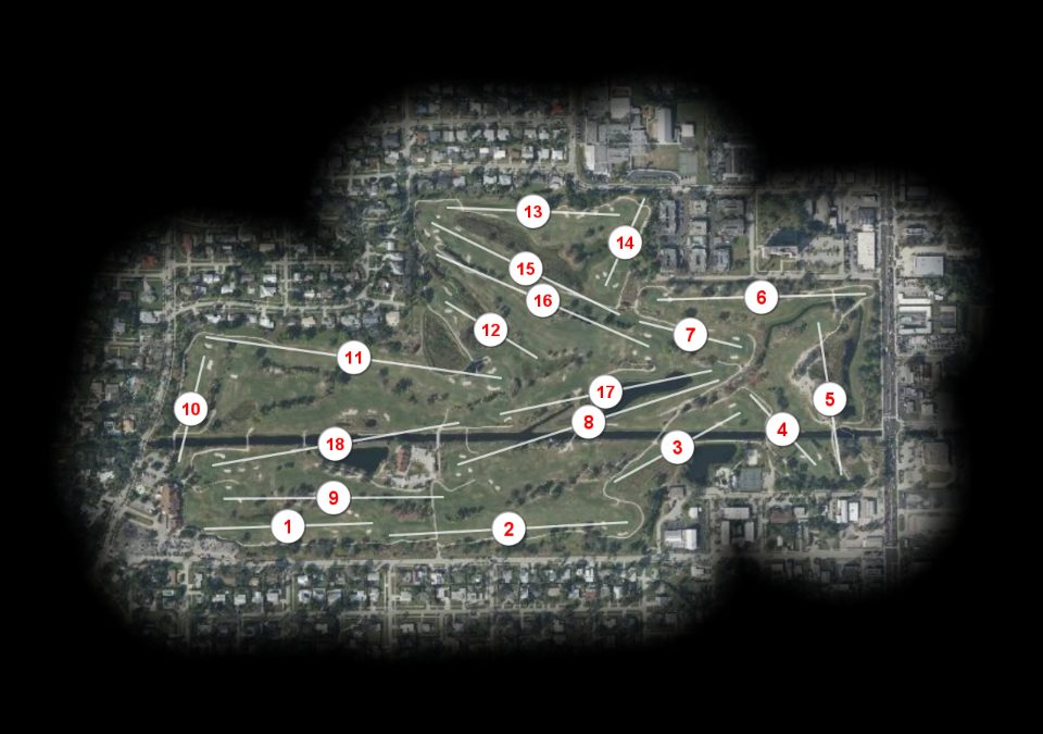 Fort Myers Country Club course overview