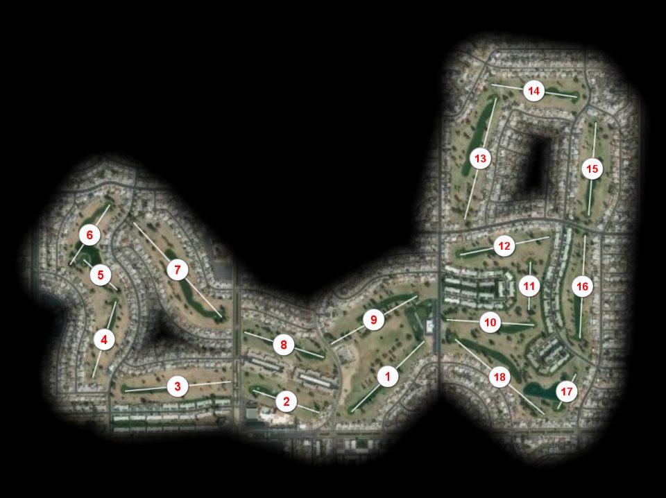 Sun City South Golf Course course overview