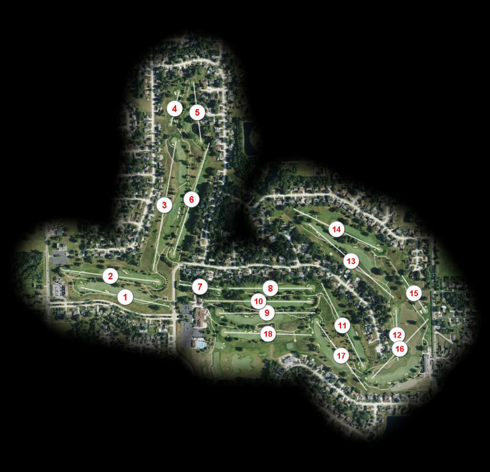 Pine Valley Country Club course overview