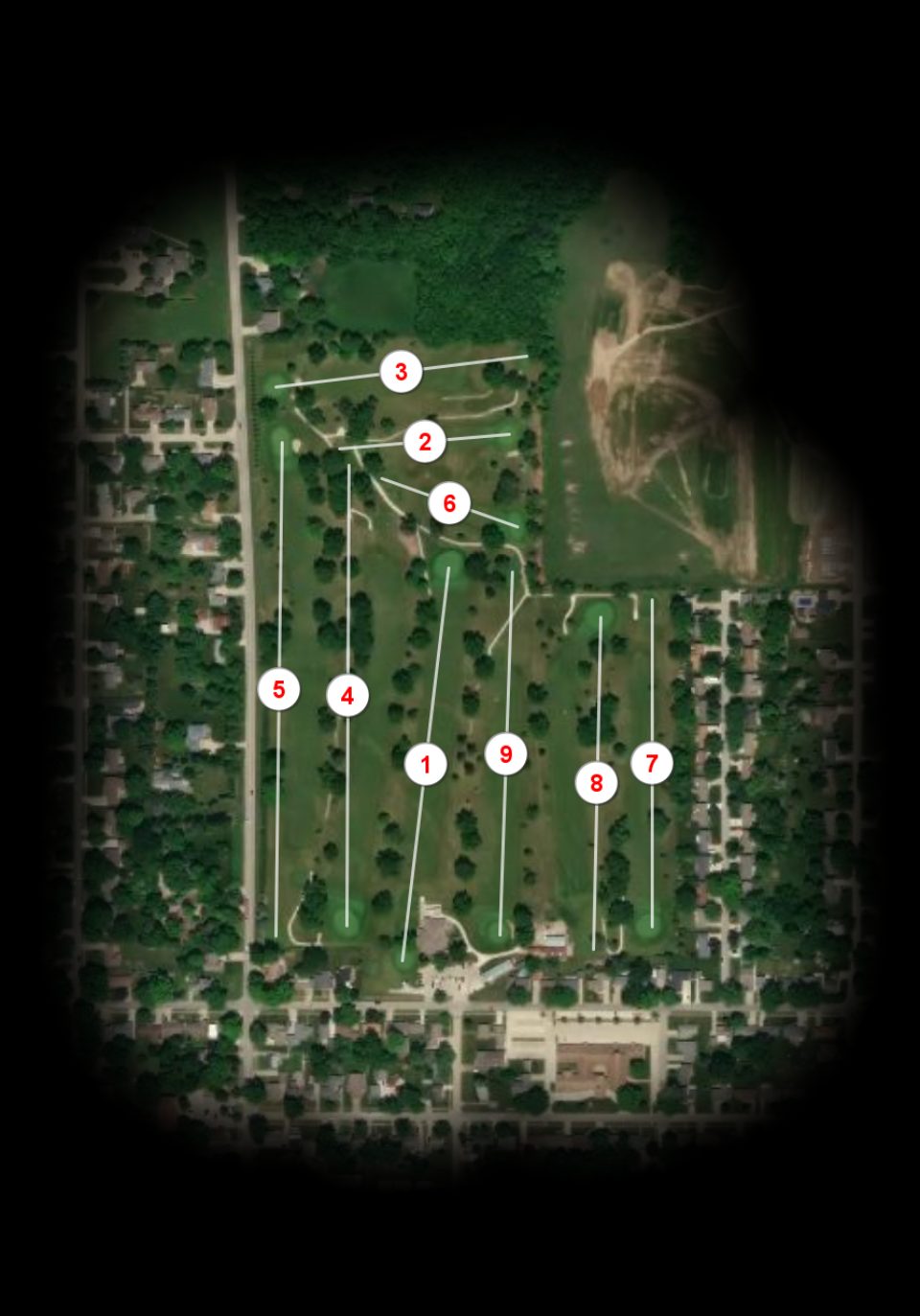 Pella Golf & Country Club course overview