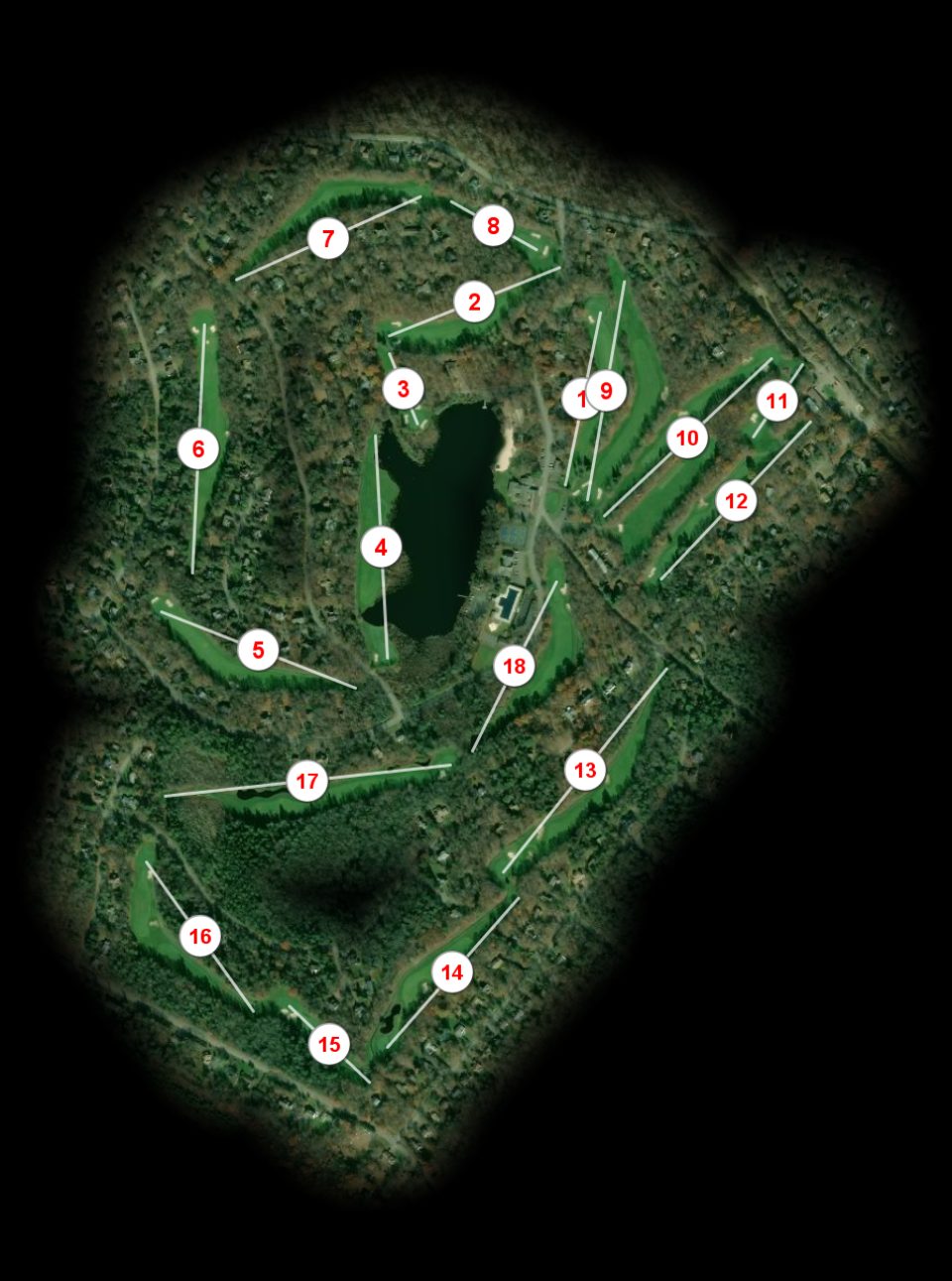 Pocono Farms Country Club course overview