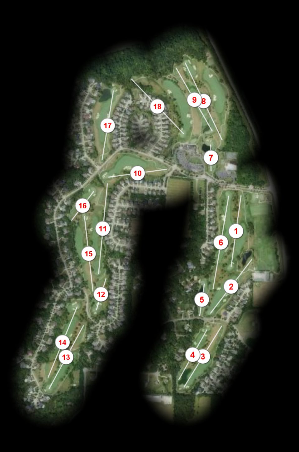 TPC at Rivers Bend course overview