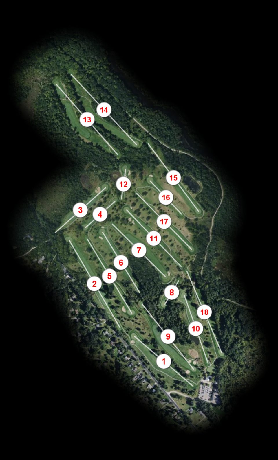 Hudson Mills Metro Park course overview