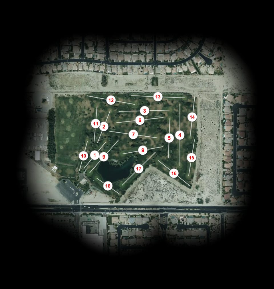 The Lights at Indio Golf Course Indio Municpal course overview