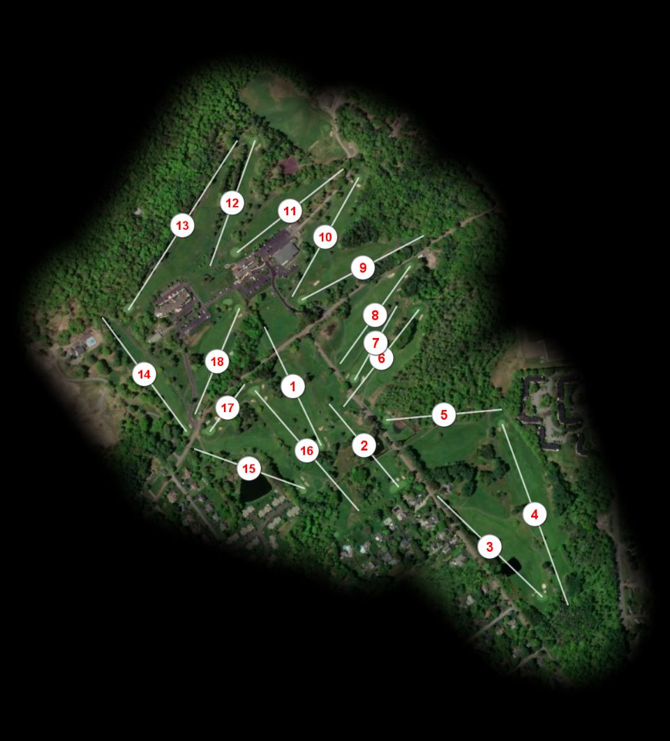 Irem Temple Country Club course overview