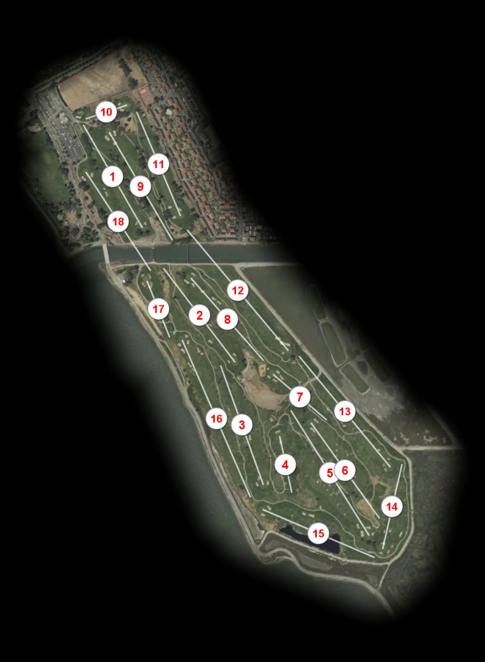 Monarch Bay Golf Club Tony Lema Course course overview