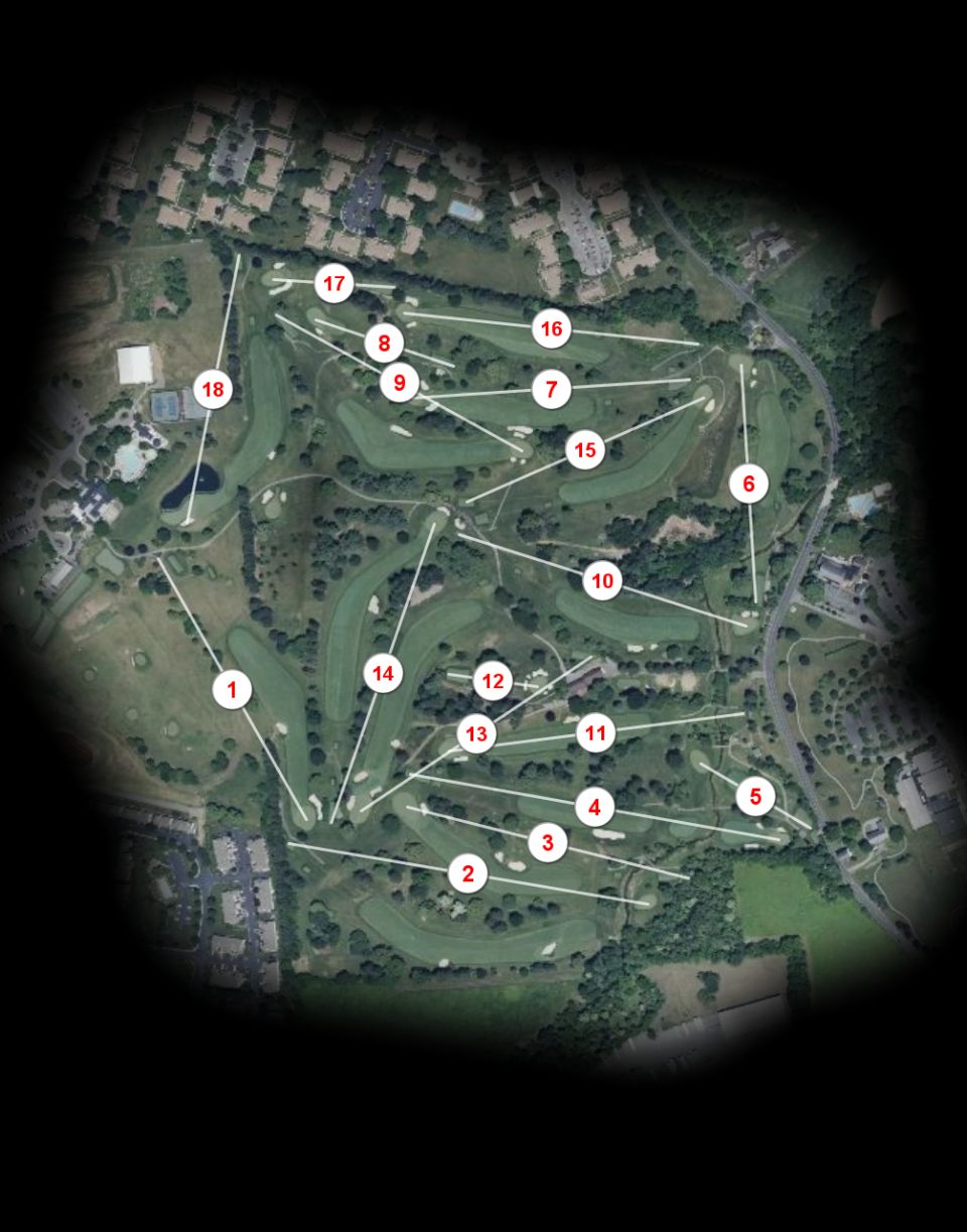 Brookside Country Club course overview