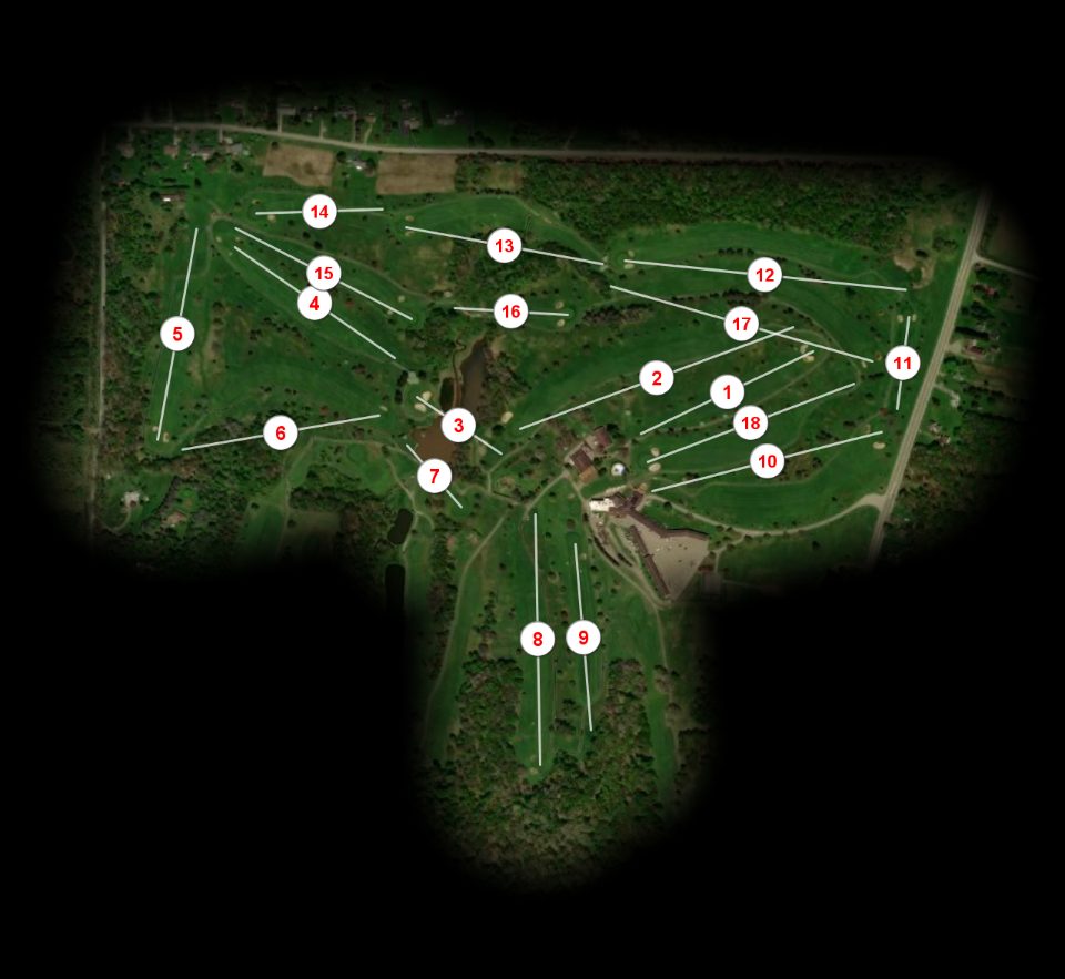 Cross Creek Resort North course overview