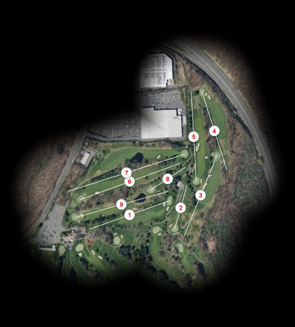 Red nine at Stanley Golf Course
