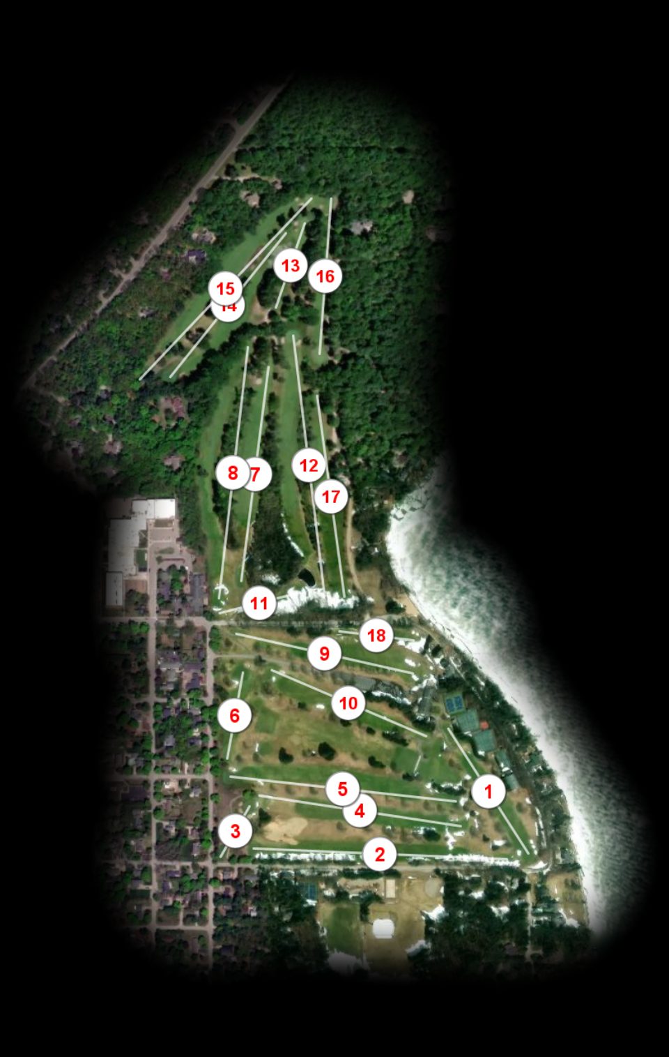 Leland Country Club course overview