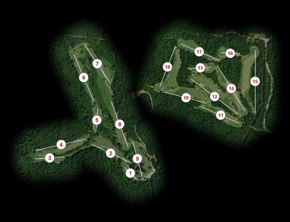 Pennyrile Forest State Park Resort course overview