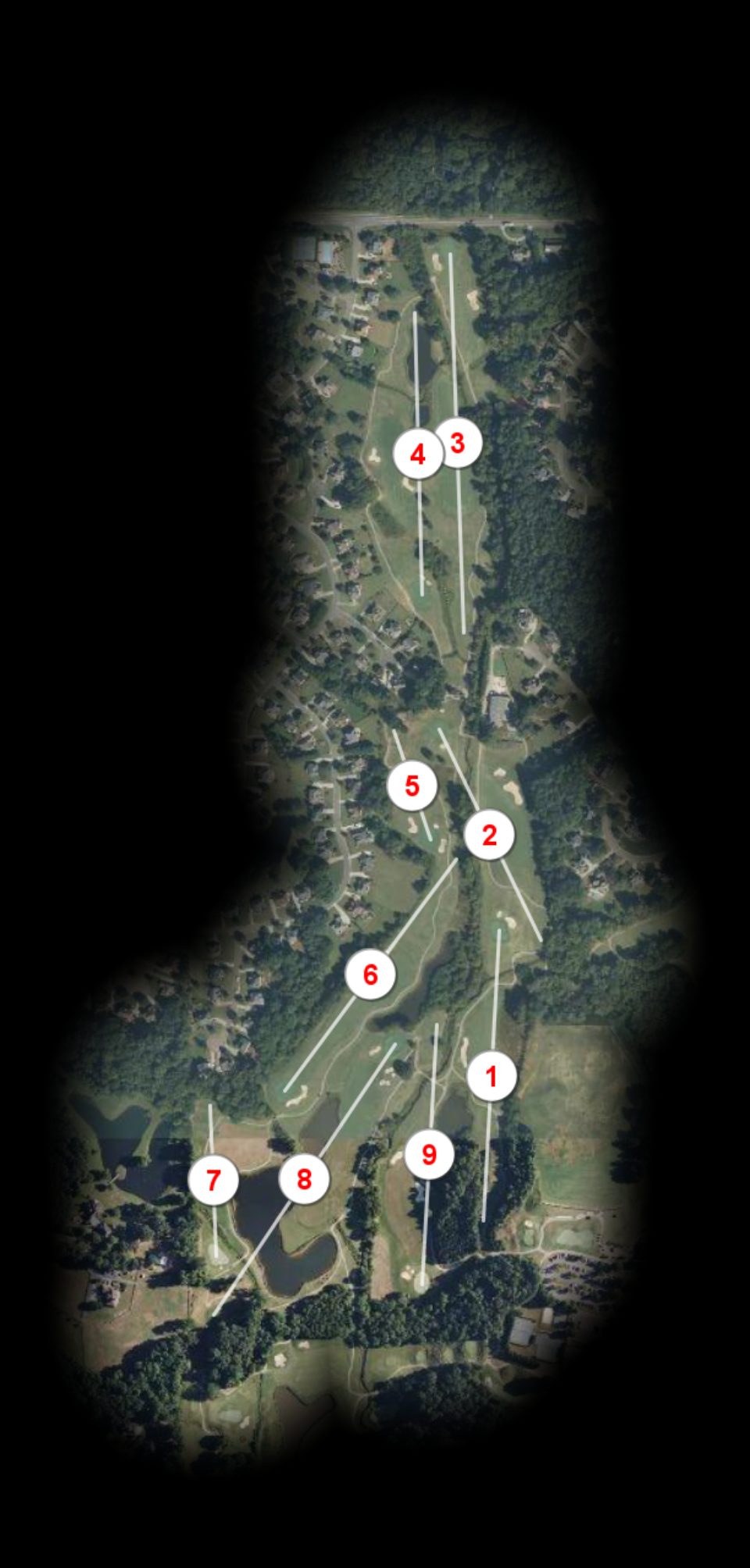 Blue nine at Golf Club at Bradshaw Farm