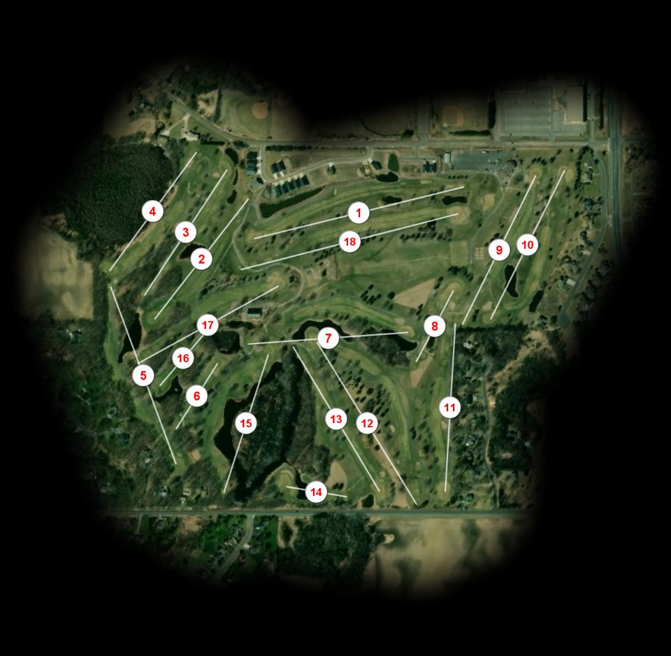 Chisago Lakes Golf Course course overview