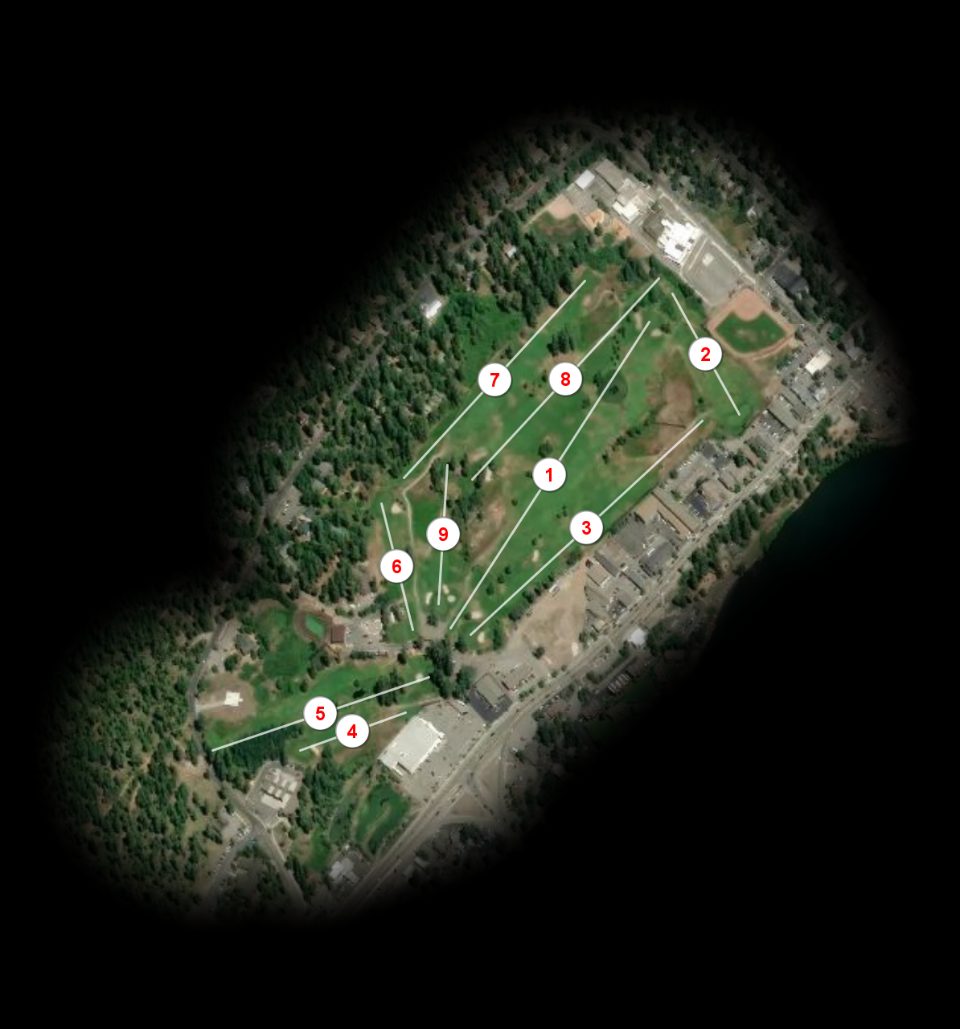 Tahoe City Golf Course course overview