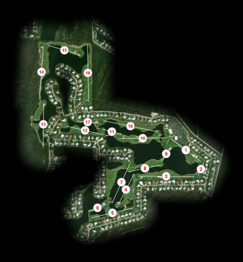 The Dunes Golf and Tennis Club course overview
