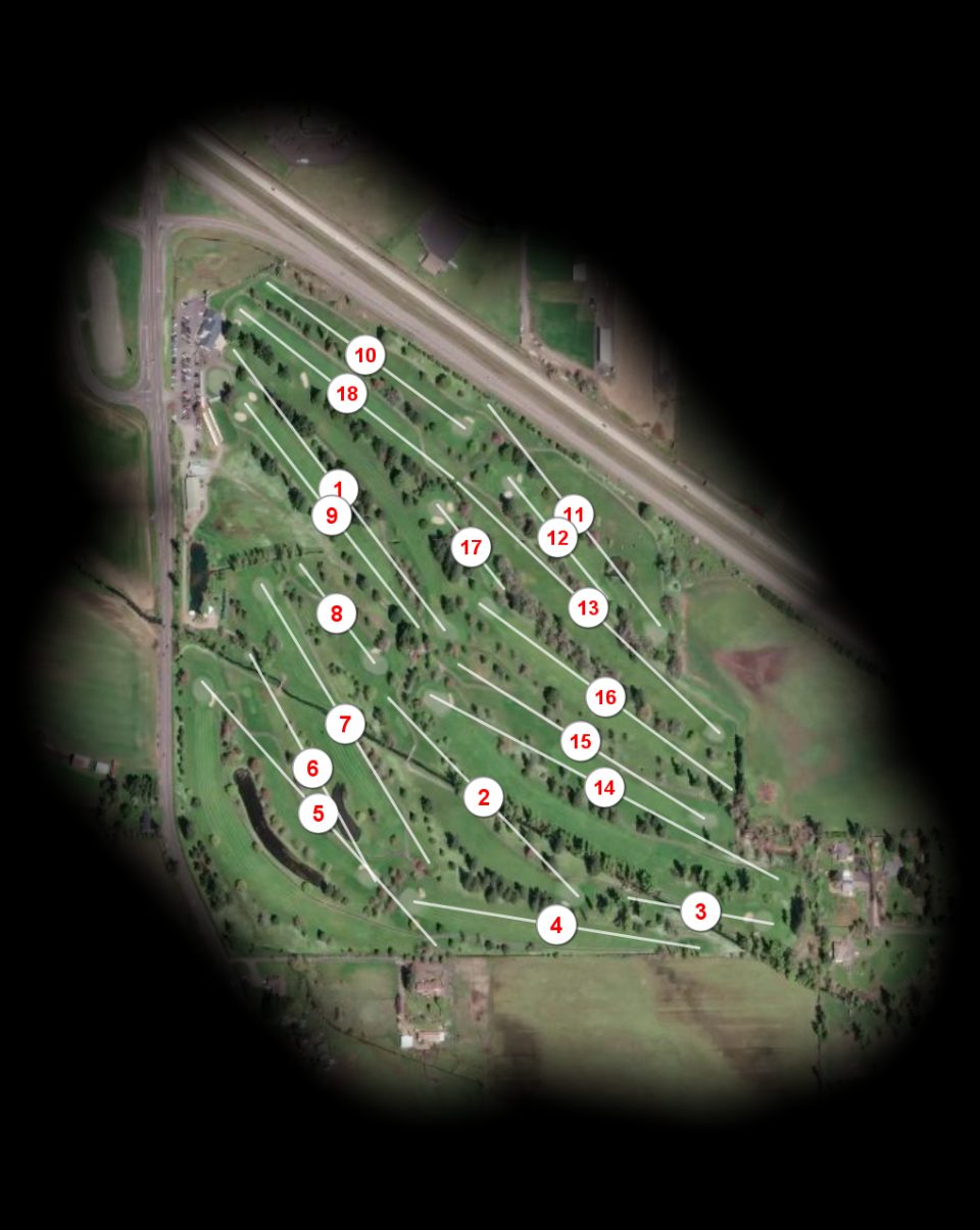 Santiam Golf Club course overview