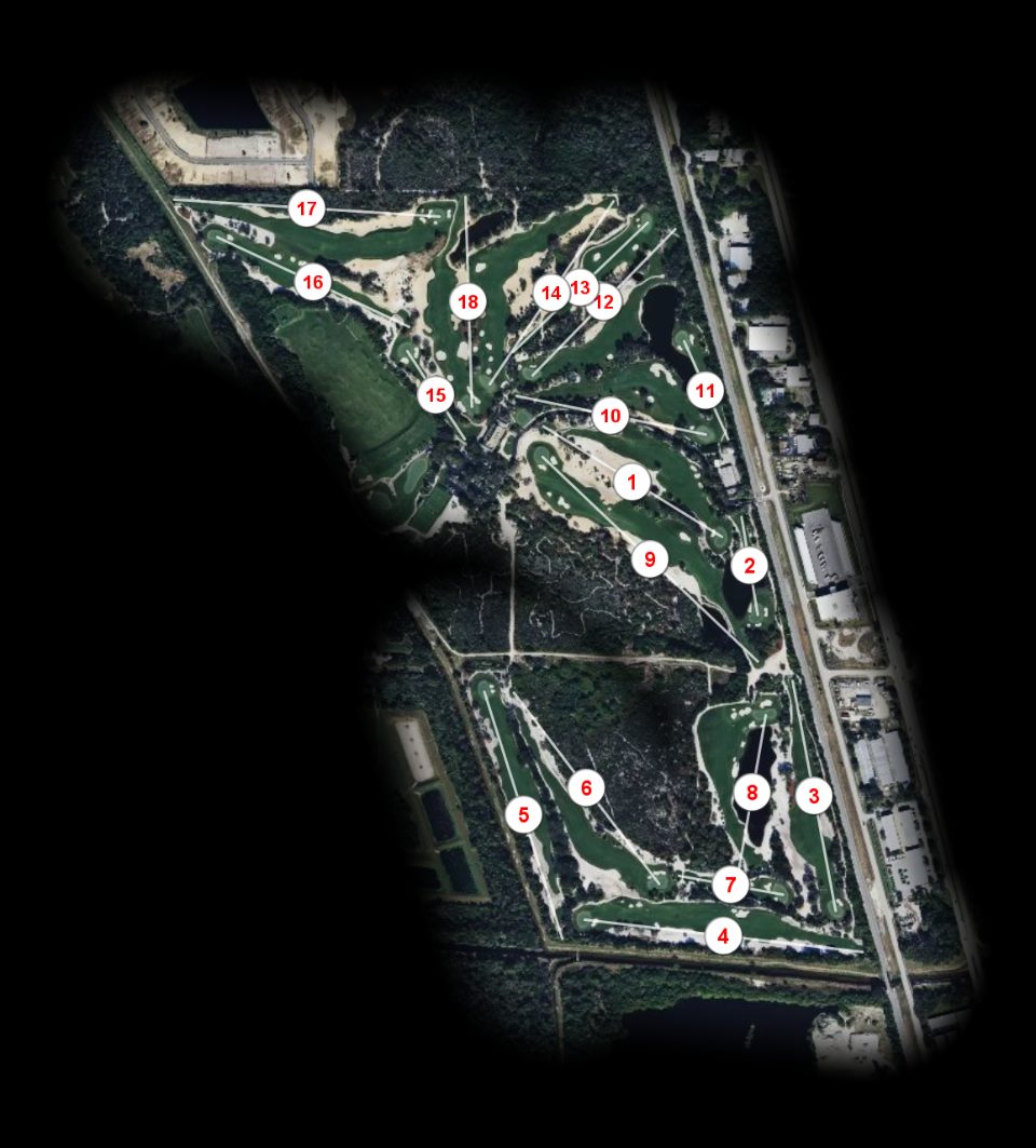 Hawks Nest Golf Club course overview