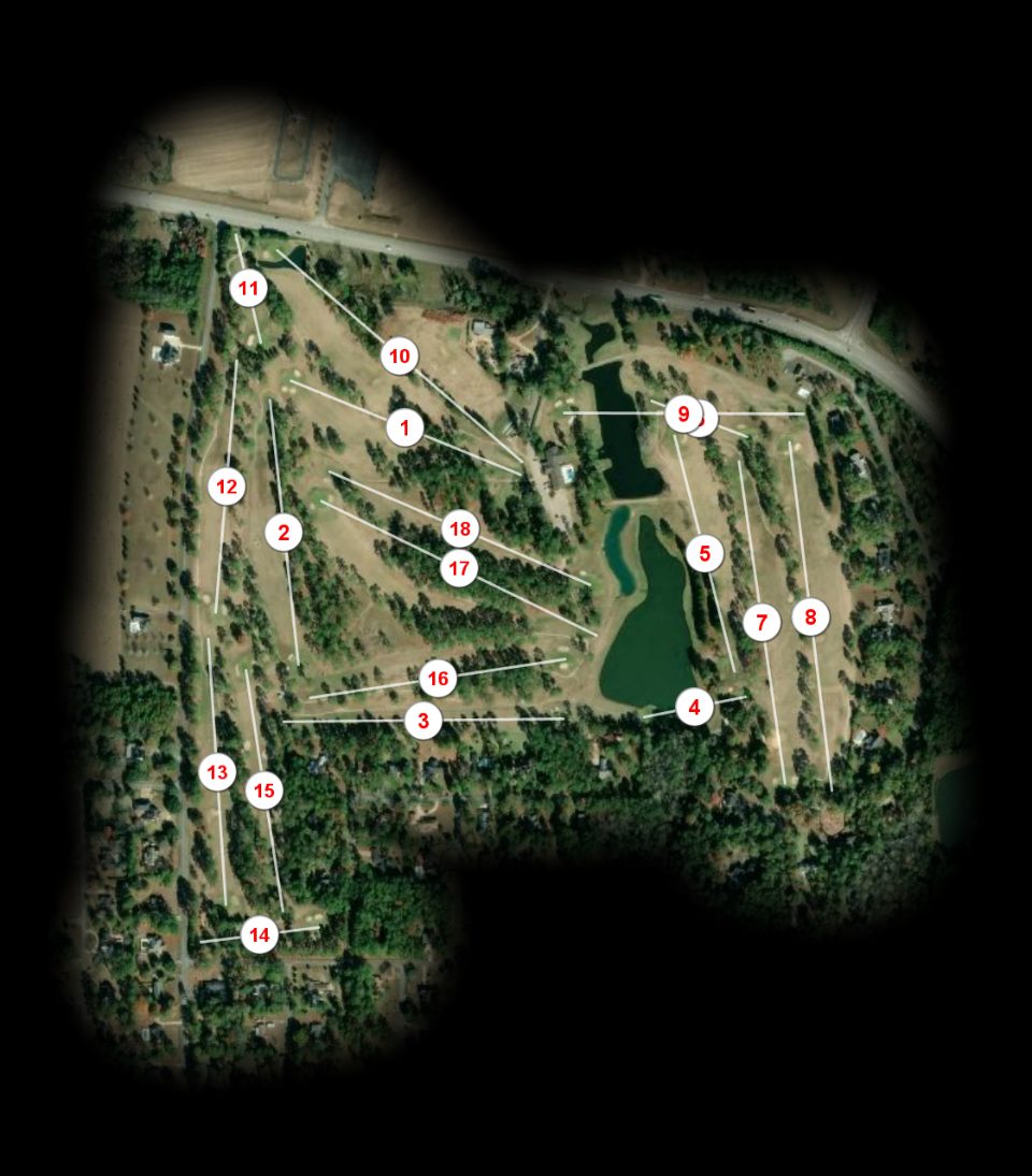 Tired Creek Golf Course course overview