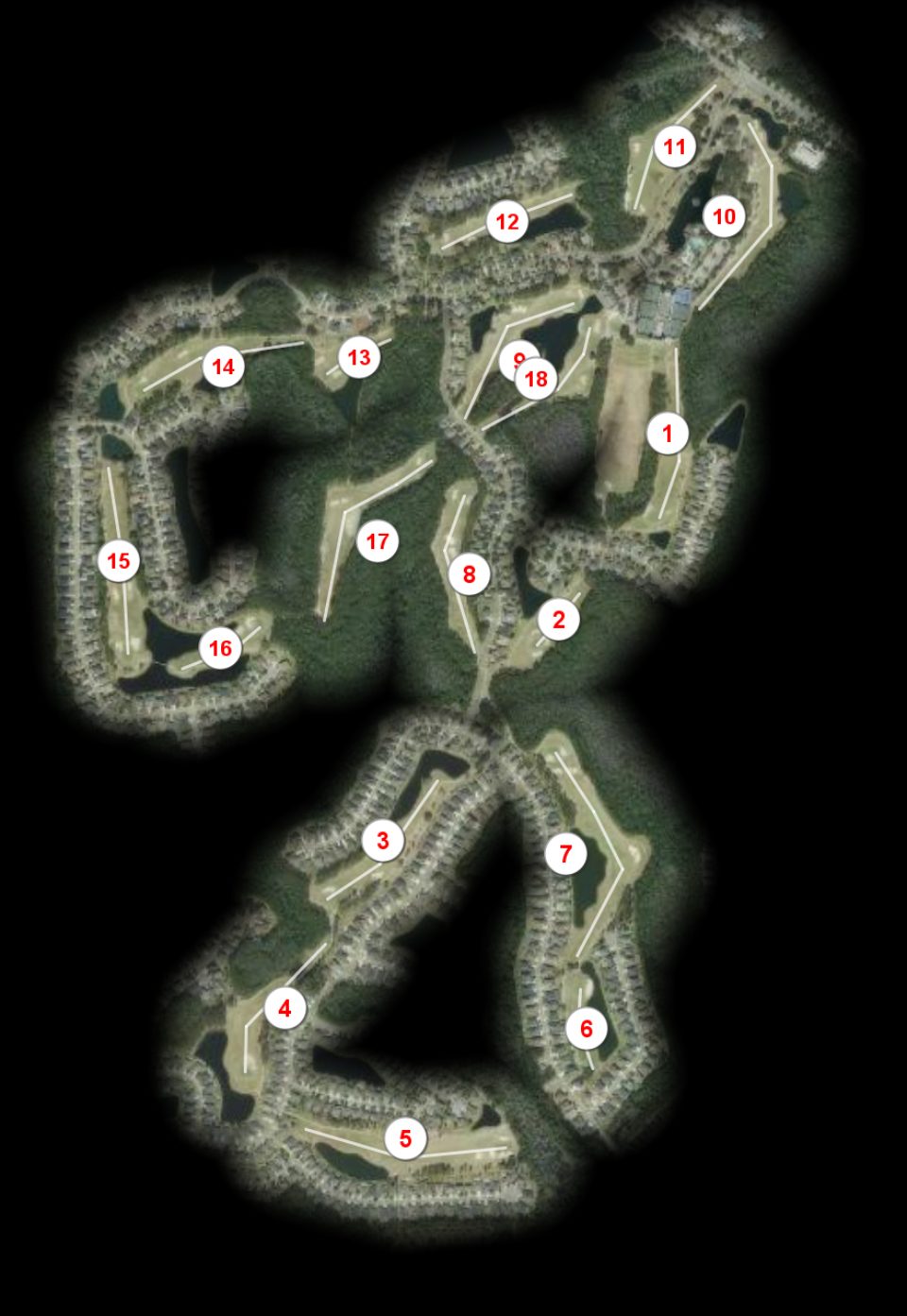 Eagle Landing Golf Club course overview