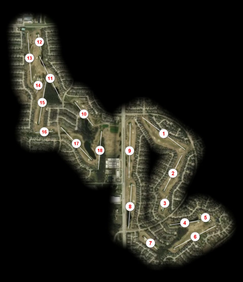 WestRidge Golf Course course overview