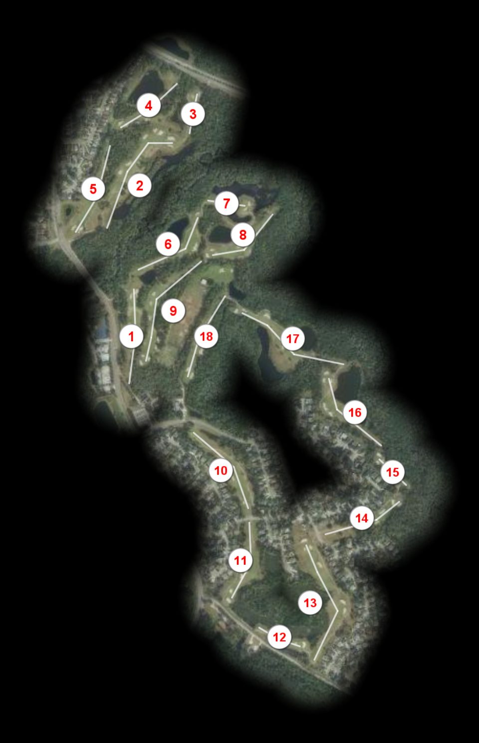 Twin Rivers Golf Club course overview