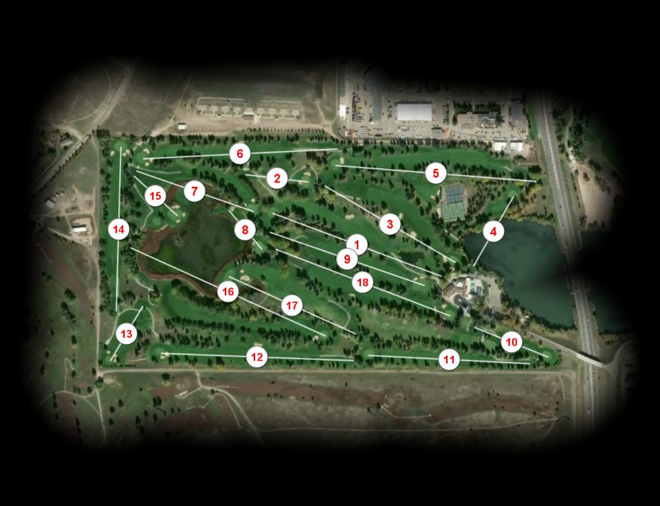 Cheyenne Country Club course overview