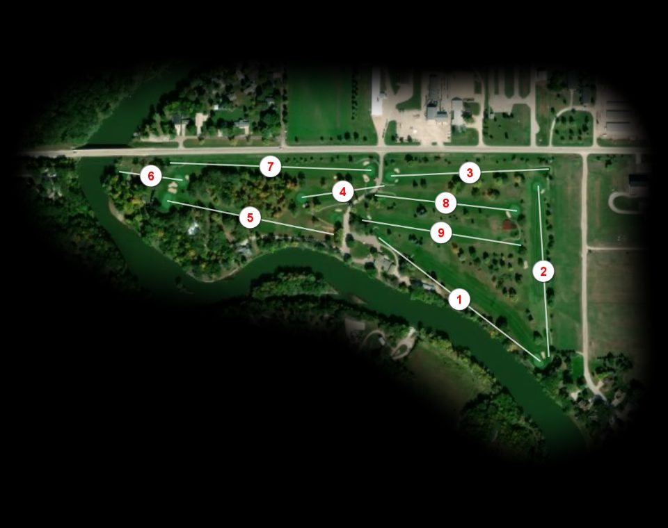 Humboldt Country Club course overview
