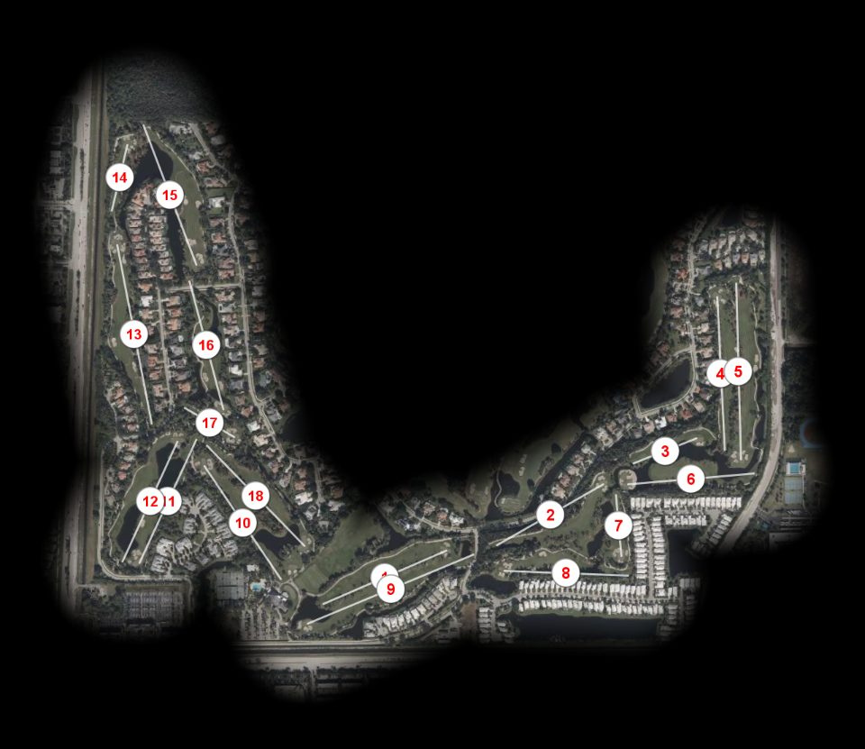 Mayacoo Lakes Country Club course overview