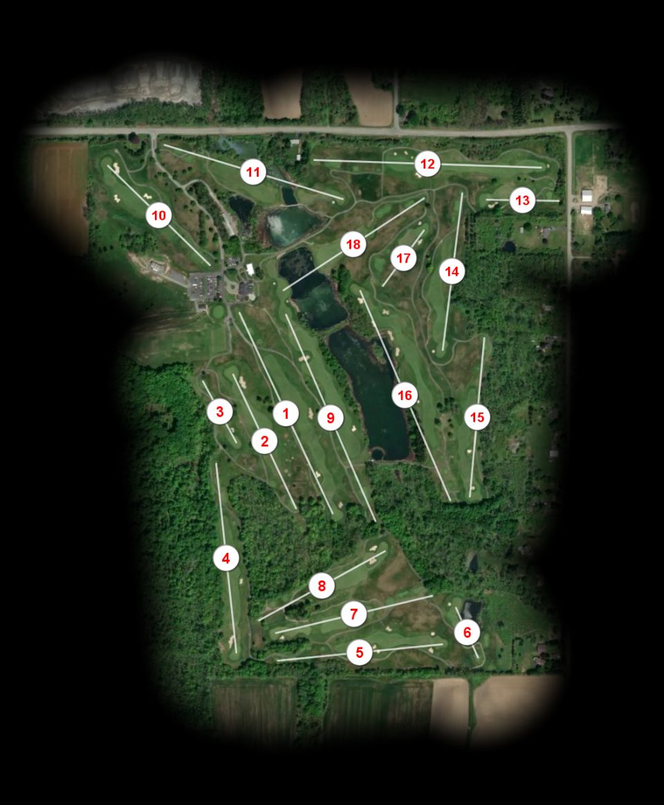 Greystone Golf Club course overview