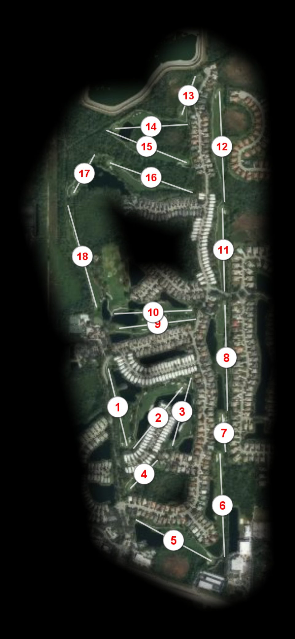 Rosedale Golf & Country Club course overview