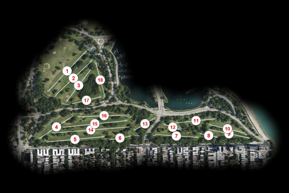 Jackson Park Golf Club course overview