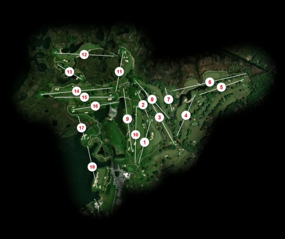 Ocean City Golf Club Newport Bay course overview
