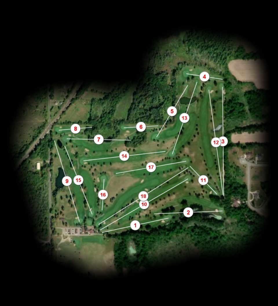 Cedar Creek Golf Course course overview