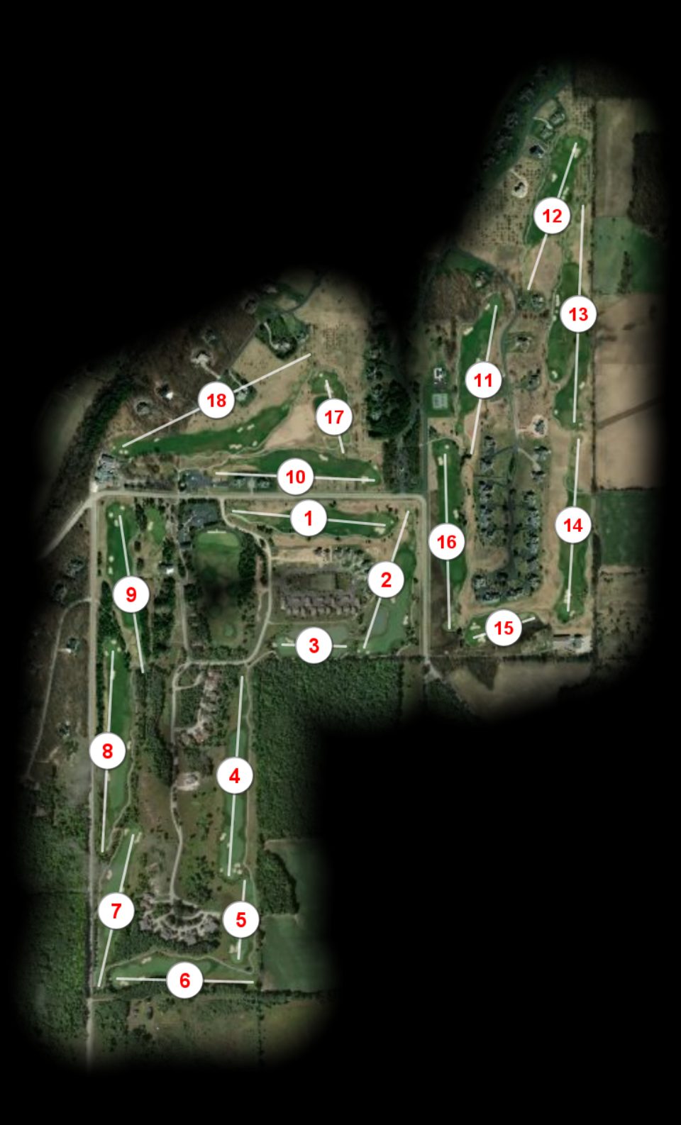 Horseshoe Bay Golf Club course overview